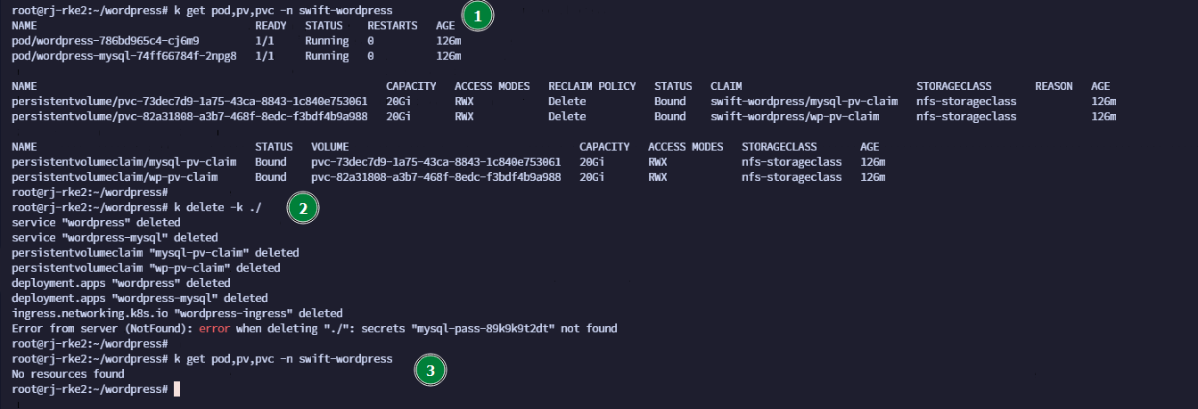 Backup Restore Kubernetes with Velero & Swift